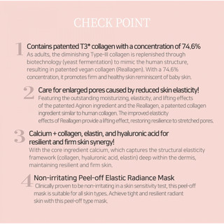 Mặt nạ lột PESTLO T3 Baby Collagen Glow Mask