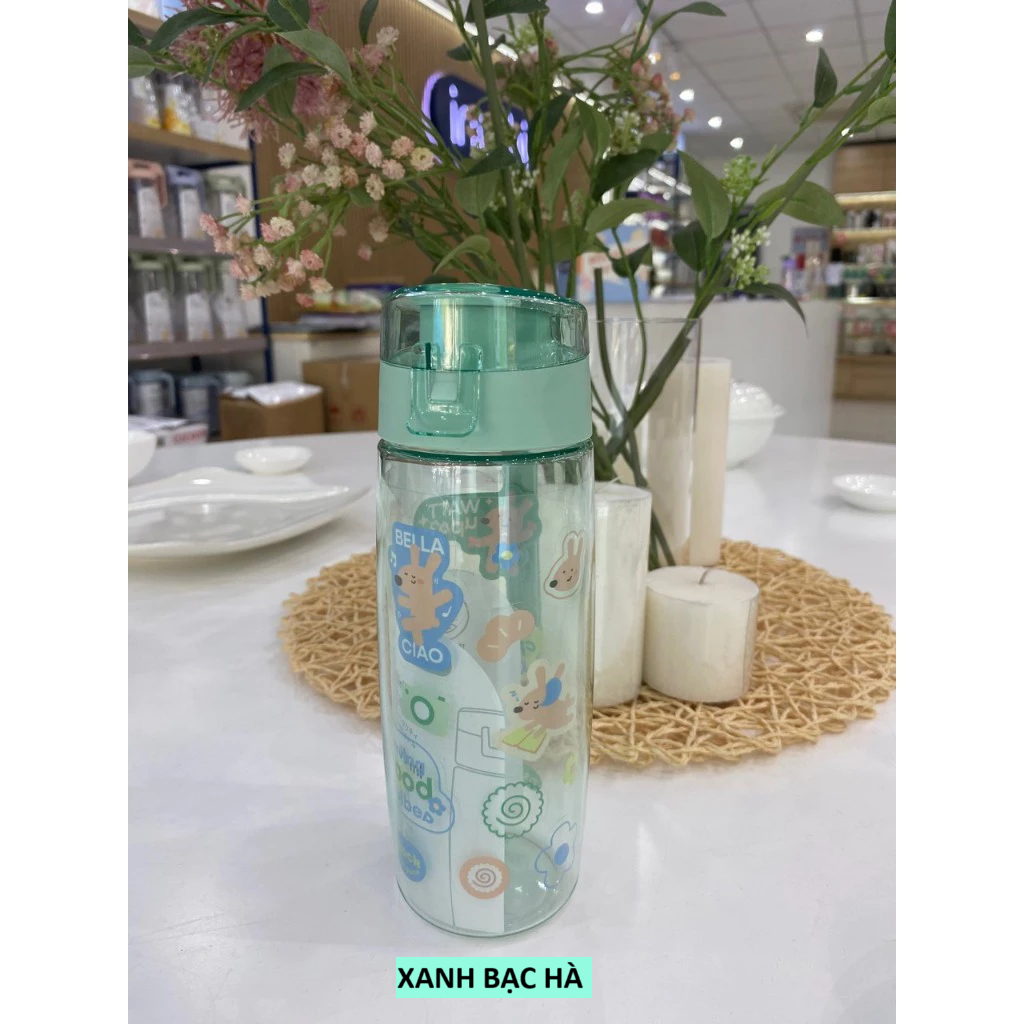 Bình nước thể thao dã ngoại Kita Active Inochi 500/700ml - nhiều màu