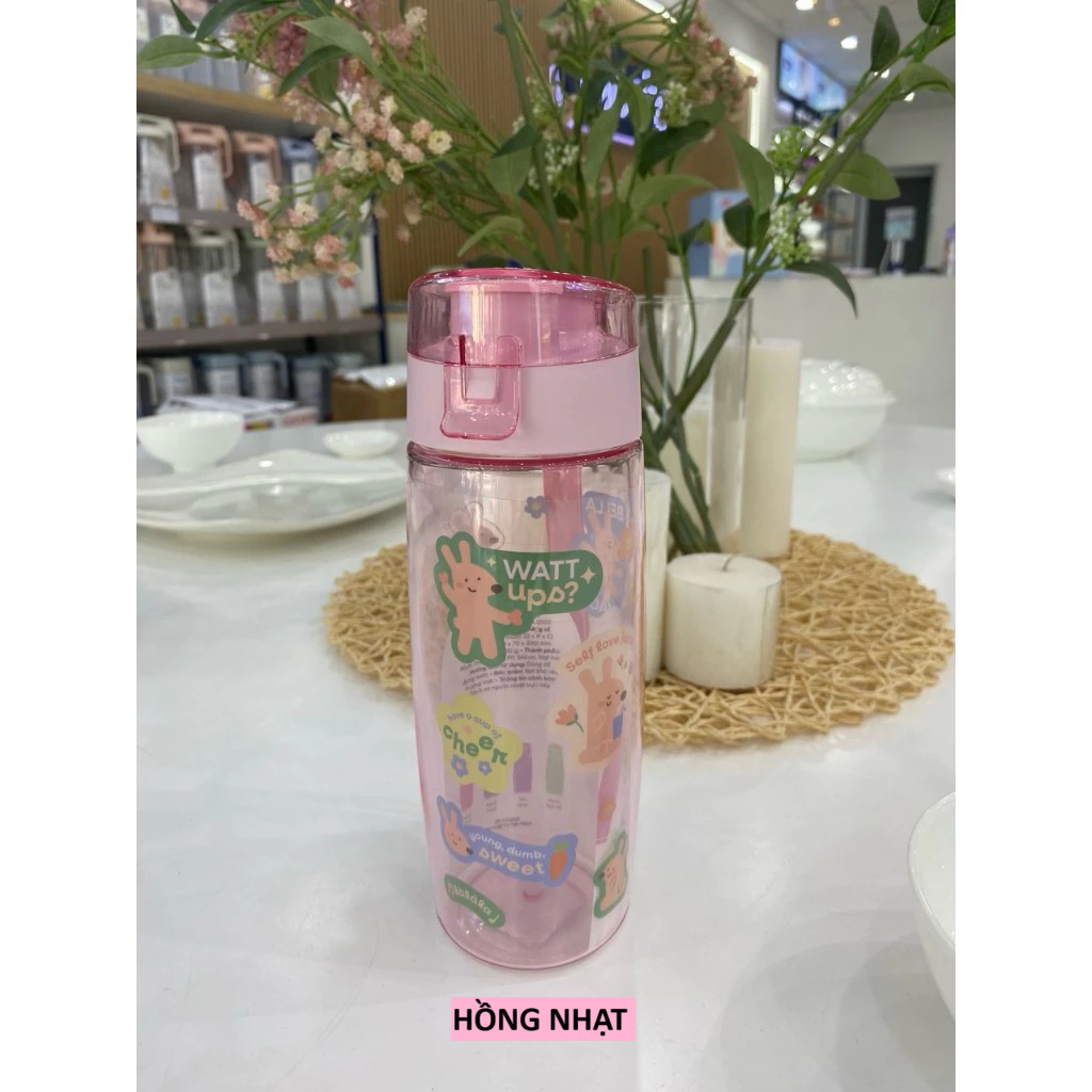 Bình nước thể thao dã ngoại Kita Active Inochi 500/700ml - nhiều màu
