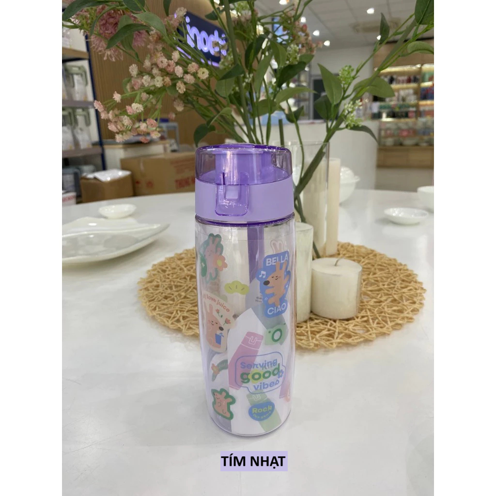 Bình nước thể thao dã ngoại Kita Active Inochi 500/700ml - nhiều màu