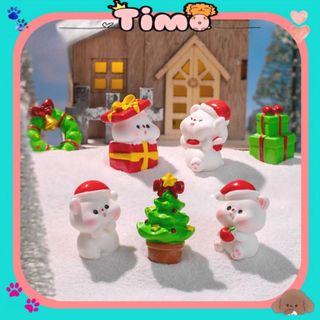 Tượng Giáng Sinh Mô Hình Ông Già Noel Đồ Trang Trí Mini Cute Quà Tặng Bạn Gái Người Yêu Timo QT59