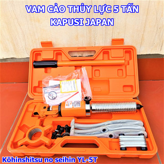 Cảo Thuỷ Lực 3 Chấu Tháo Vòng Bi, Lực Đẩy Kéo 5-10 Tấn KAPUSI, Bh 12 Tháng