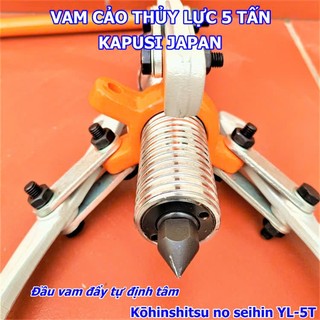 Cảo Thuỷ Lực 3 Chấu Tháo Vòng Bi, Lực Đẩy Kéo 5-10 Tấn KAPUSI, Bh 12 Tháng
