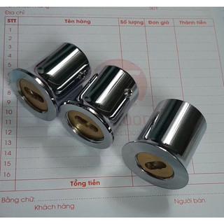 Bát Chụp ống inox phi 19, 22, 25 cho cabin phòng tắm kính