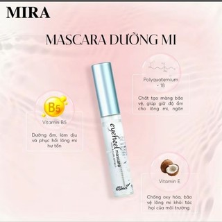 MASCARA DƯỠNG MI LÀM DÀI MI,BẢO VỆ MI MIRA AROMA C498