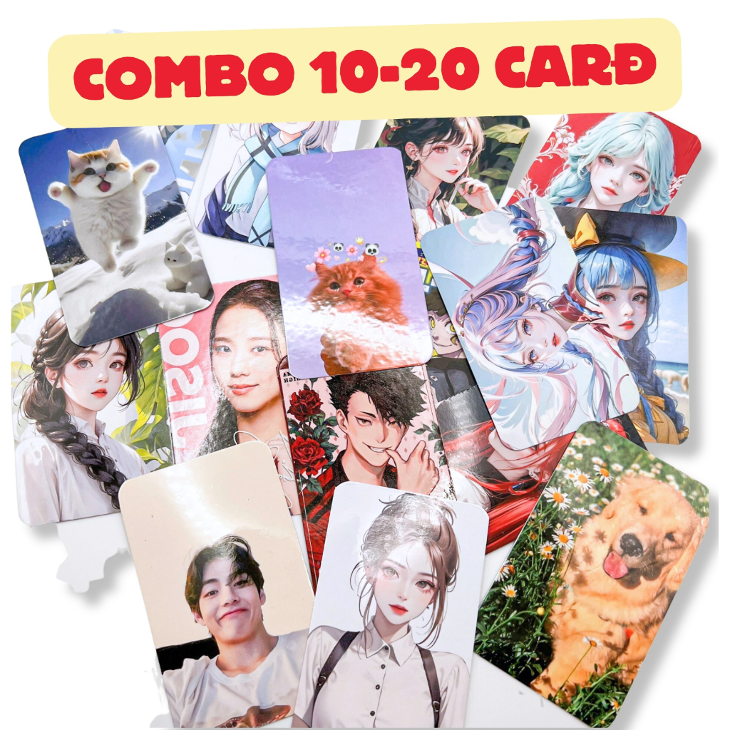 Combo 10-20 in card bo góc theo yêu cầu | in ảnh theo yêu cầu - card bo ...