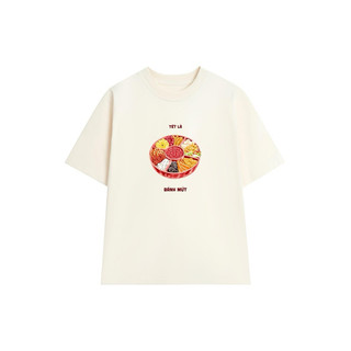 [Collection Ẩm thực ngày xuân] Áo thun gia đình Tết in hình Tết là món ăn chất Cotton mềm mịn