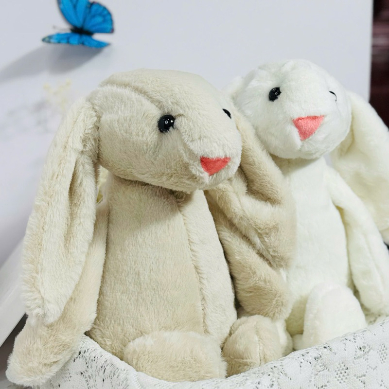 Thỏ  Jellycat, gấu bông thỏ tai dài dễ thương đủ màu săc, kt 40cm - Hàng cao cấp freeship