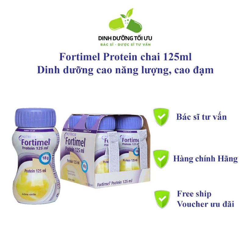 Fortimel compact protein 125ml của hãng Nutricia dinh dưỡng cao năng ...