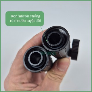 Van Khóa Đôi Double Tap SUNSUN - Dễ Dàng Tháo Lắp Vệ Sinh Lọc