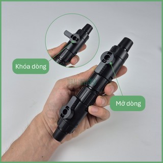 Van Khóa Đôi Double Tap SUNSUN - Dễ Dàng Tháo Lắp Vệ Sinh Lọc