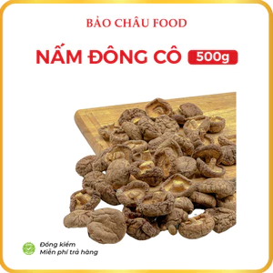 Nấm Đông Cô khô Bảo Châu to size 3p to dày, luôn mới 500g