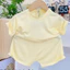 Bộ Cộc Tay Thun Lạnh Trơn, Size 6 - 15kg rộng rãi, vải mềm mát, co giãn tốt