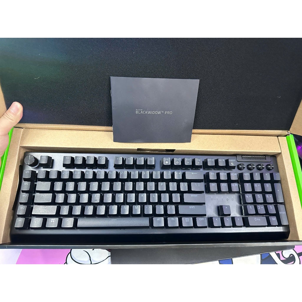 Bàn phím cơ Razer BlackWidow V4 Pro RGB Razer Switch Green , new 100% , giá rẻ nhất shoppe | BigBuy360 - bigbuy360.vn