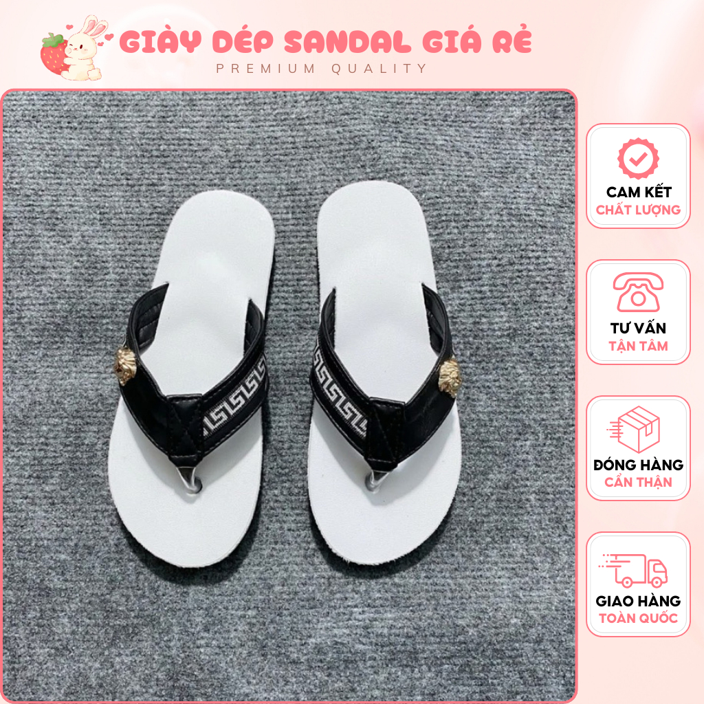Dép Kẹp Dù Nam - Dép Nam, Dép Kẹp Nam, Dép Tông Nam 3 Màu Hot Đen, Đỏ, Trắng