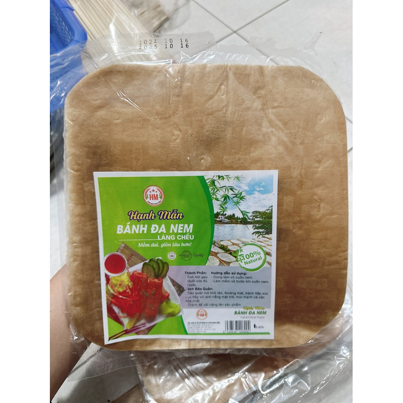 Túi 12 lá nem rán - bánh tráng đa nem hạnh mẫn | Shopee Việt Nam