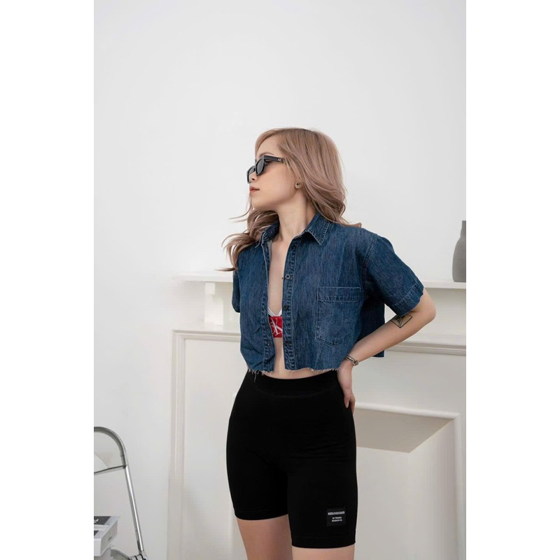 MIDDUA - Legging thun co giãn 4 chiều, có 3 loại chiều dài