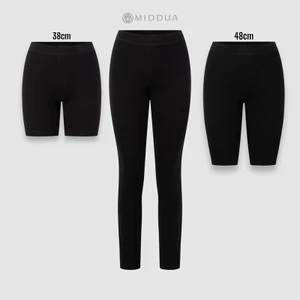 MIDDUA - Legging thun co giãn 4 chiều, có 3 loại chiều dài