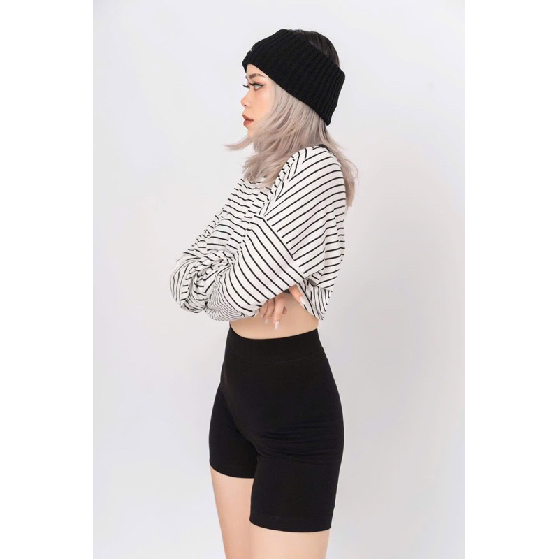 MIDDUA - Legging thun co giãn 4 chiều, có 3 loại chiều dài