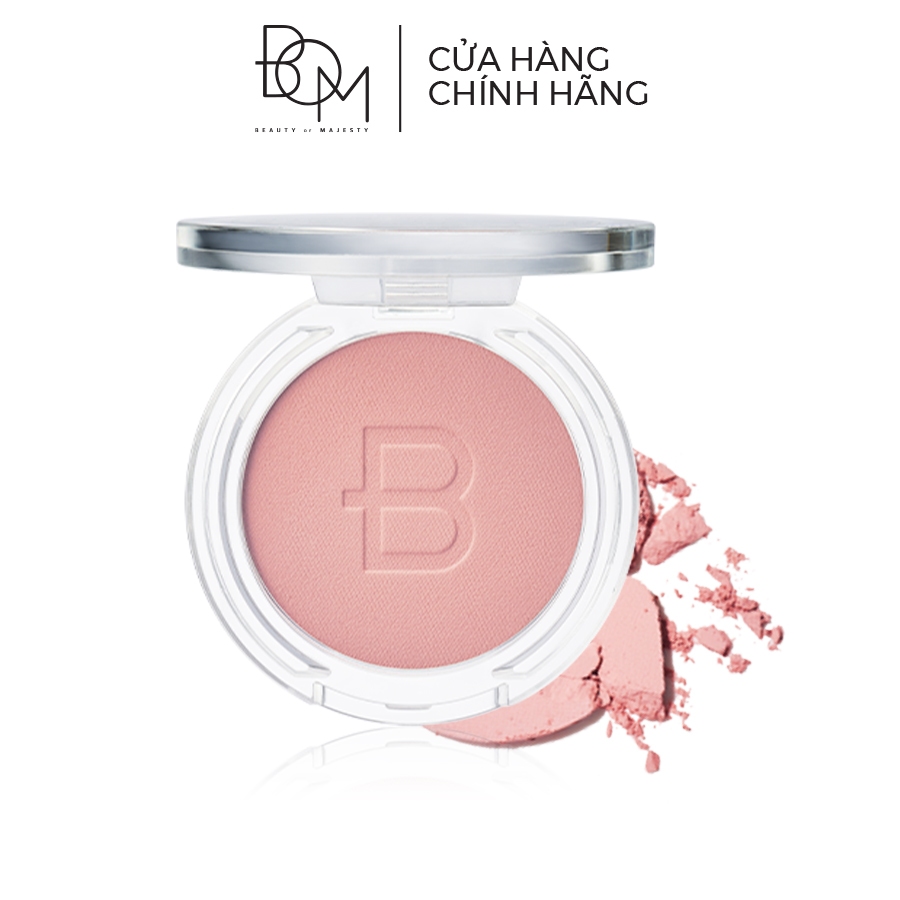 Phấn má hồng mịn lì BOM Mood Flex Powder Blush - 4,5G