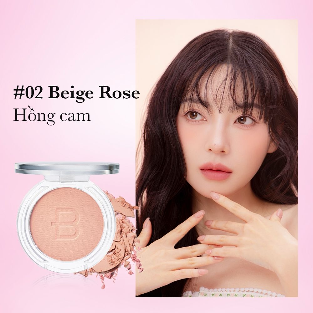 Phấn má hồng mịn lì BOM Mood Flex Powder Blush - 4,5G