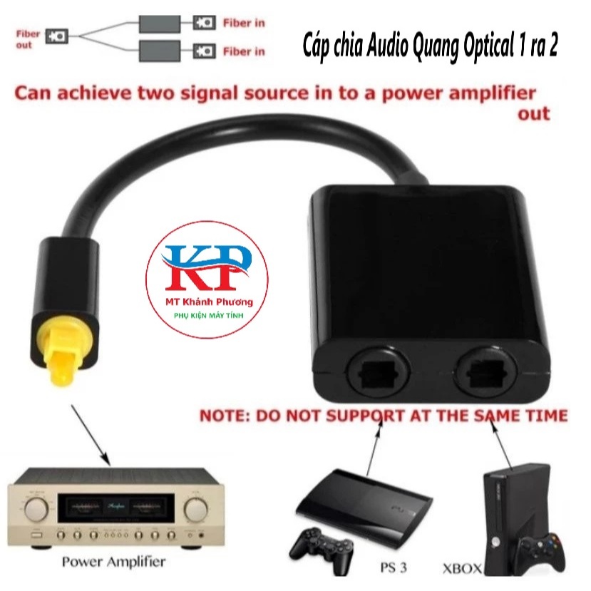 Cáp chia Audio Quang Optical 1 ra 2 hàng chất lượng Loại 1 | Shopee ...