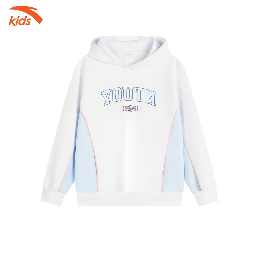 Áo hoodie thời trang bé gái Anta Kids 3624C1701