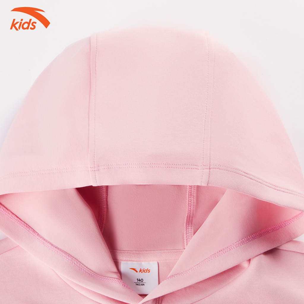 Áo hoodie thời trang bé gái Anta Kids 3624C1701