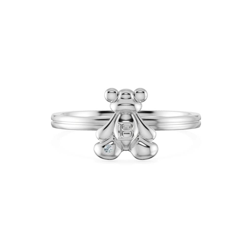 [CHAT TRƯỚC KHI ĐẶT] Nhẫn Thời Trang Tierra FNN5107 Vàng 14K 18K, Thiết Kế Hình Gấu Xinh Xắn, Phụ Kiện Trang Sức