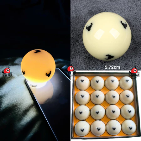 [THỊNH TÂM] Bóng Bida Lỗ Bi Cái Bi-a Bi Cái Aramith Black Mắt Gà DYNA Lỗ 6 Chấm Đen Đỏ CLB Pool Thịnh Tâm
