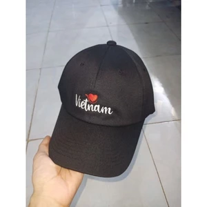 HOT HOT nón mũ lưỡi trai thời trang unisex thêu chữ Việt Nam Mềm mại ôm đầu vải Nhung mịn- nón kết lưỡi trai nam nữ