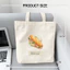 Túi tote , vải canvas bộ sưu tập ẩm thực Việt Nam các món ăn Việt kích thước 35x40cm tota1040