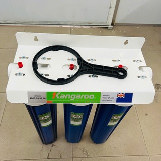 Bộ cốc lọc đầu nguồn Kangaroo 20inch - Lọc Nước Sinh Hoạt, Nấu Ăn, Xử Lý Nước Trước Máy Giặt
