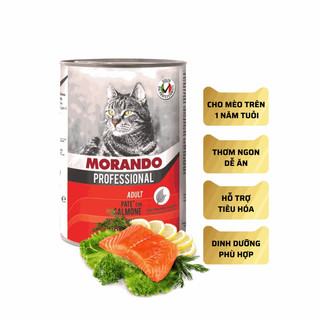 [COMBO] [HỎA TỐC] Pate MORANDOR cho mèo lon 400g Pet Kool