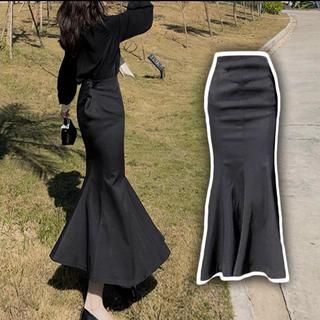 Chân váy đuôi cá( lưng chun không dây kéo) vải umi cao cấp MS 517