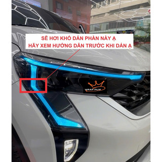 Decal dán đèn Kia Sonet 2025 (bộ 2 bên)