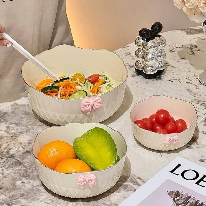 Set 3 khay đựng hoa quả, trái cây