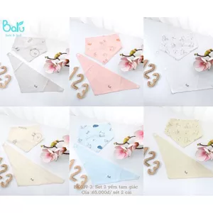 YẾM TAM GIÁC CHO BÉ , MỀM , MỊN , KHÁNG KHUẨN