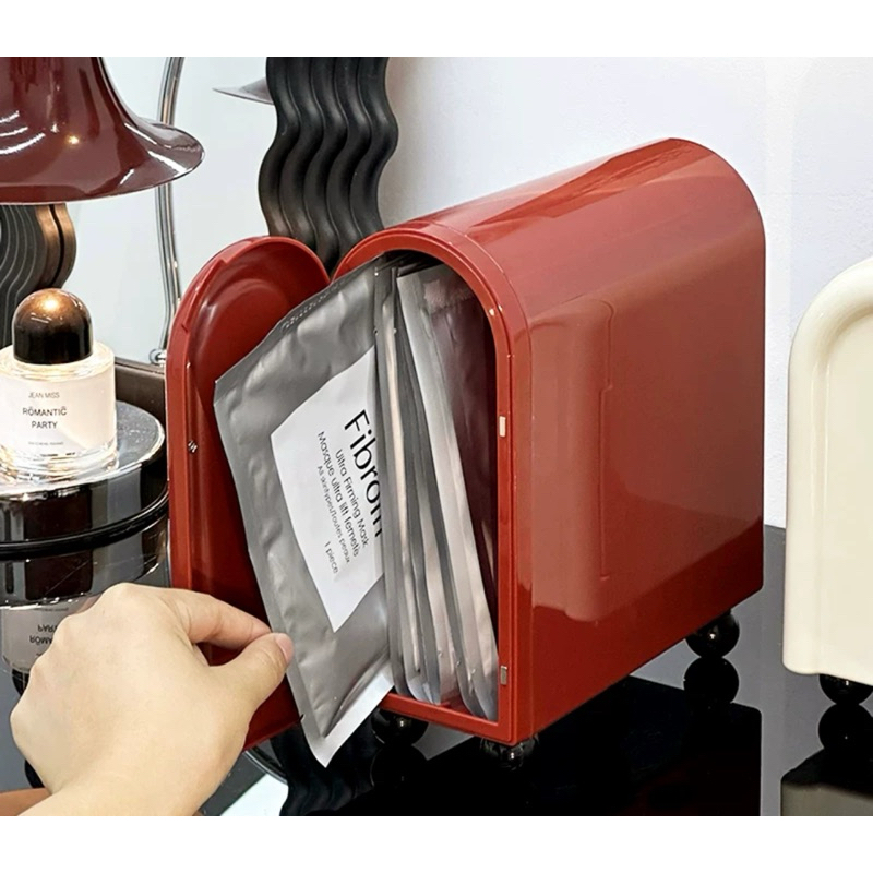 Hộp đựng mặt nạ, đồ trang điểm có ngăn kéo loại chống bụi tiện dụng