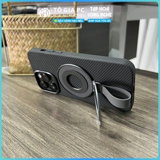 Giá đỡ điện thoại hít từ tính mạnh Magsafe xoay 360 độ gấp gọn mỏng - Tặng vòng hít từ mọi loại điện thoại