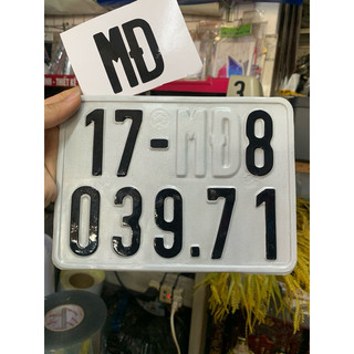 miếng dán 3M phản Quang kèm số phục hồi xe máy