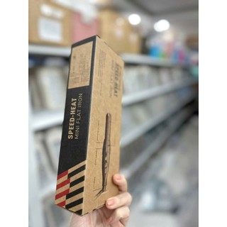 Máy duỗi mái mini,duỗi cúp thân đen lưỡi đỏ (loại xịn)