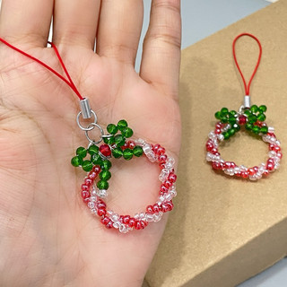 Móc Khóa Giáng Sinh 𝐋𝐢𝐭𝐭𝐥𝐞 𝐂𝐮𝐭𝐞𝐧𝐞𝐬𝐬 - Dây Treo Điện Thoại Quà Tặng Noel Handmade by Carem