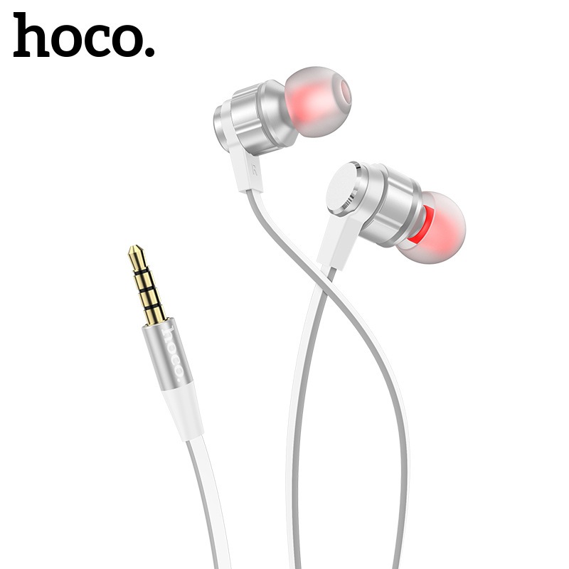 Tai nghe dây hỗ trợ mic đàm thoại Hoco M85, dài 1,2m, giắc cắm 3,5mm ...