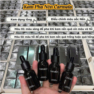 KEM PHA NỀN CARMELA,hổ trợ lớp nền tệp tone da,nâng tone