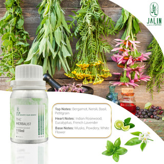 Tinh Dầu Nước Hoa JALIN The Herbalist - Dung tích 15ml/50ml/110ml - Chai nhôm (Chai nhựa 15ml)