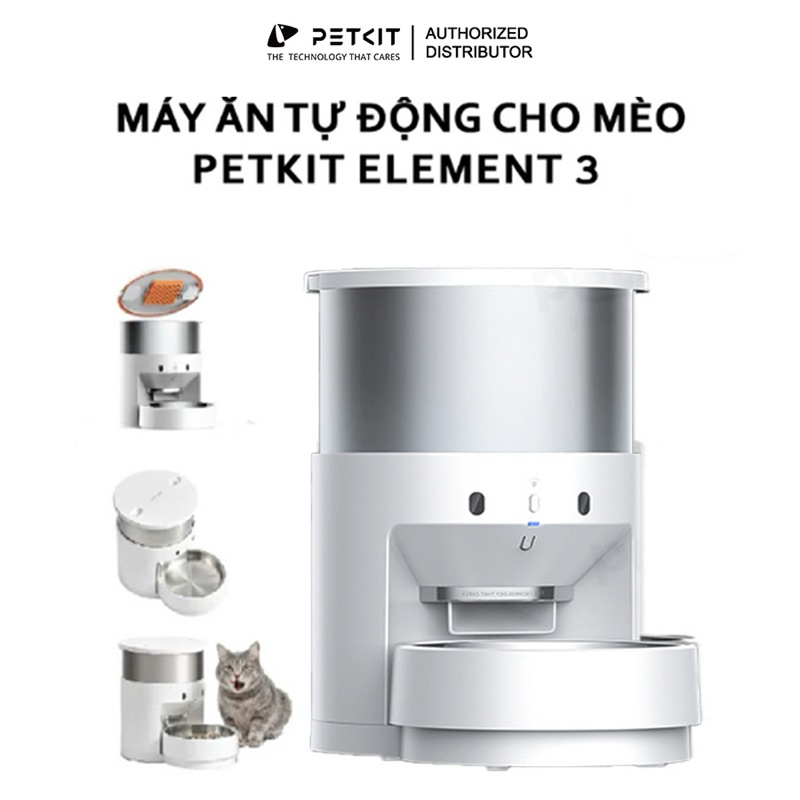 Ảnh Máy Cho Mèo Ăn Tự Động Petkit Fresh Element Dung Tích 5L Bảo Hành 1