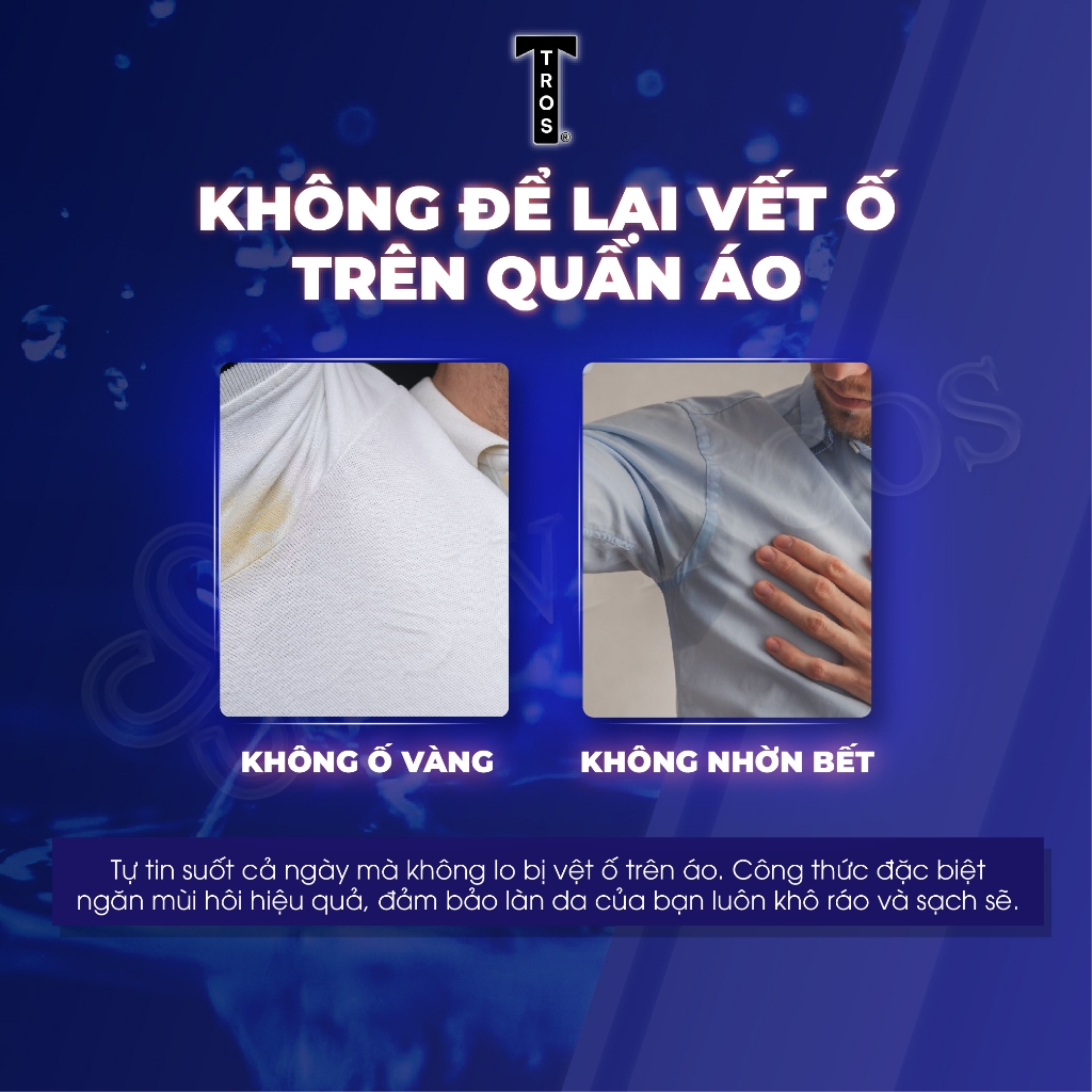 Lăn Khử Mùi Thái Lan TROS COOL SPORT Khử Mùi Hiệu Quả, Khô Thoáng, Hương Thể Thao Năng Động 25ml & 45ml