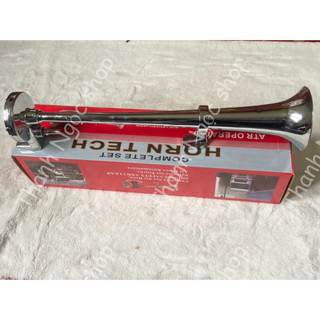 Còi sinh hơi độ  lốc 45cm ,  loa  còi đế sắt, bộ  còi sinh  hơi