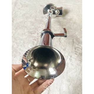 Còi sinh hơi độ  lốc 45cm ,  loa  còi đế sắt, bộ  còi sinh  hơi